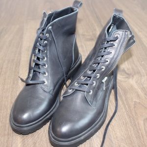 Never worn combat boots from top shop